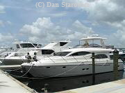 Fort Myers Yacht Basin.  Can accomidate very large vessels.