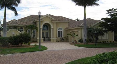 Unit 67 example home in Cape Coral, FL part of Tarpon Point Marina area